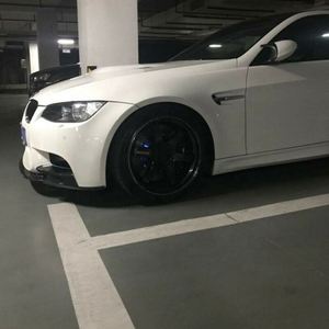 Spoiler de pare-chocs avant style CRT en fibre de carbone pour E90 E92 E93 M3 OLOTDI - Product Image 3
