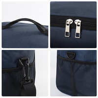 Sac isotherme à double compartiment pour le déjeuner, garde au chaud et au froid, en tissu Oxford imperméable, idéal pour la préparation des repas