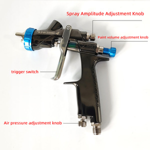 <span class=keywords><strong>Pistolet</strong></span> pneumatique professionnel japonais original Anest <span class=keywords><strong>Iwata</strong></span> S2 1.4 buse <span class=keywords><strong>HVLP</strong></span> pour pulvérisateur de peinture de vernis de voiture - Product Image 3