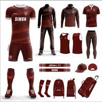 Maillot de Football Original à Séchage Rapide pour Homme, Fabrication OEM, Vente en Gros, Personnalisé avec Numéro et Nom