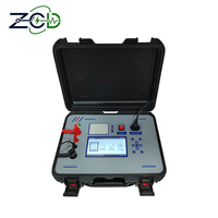 Micro-ohmmètre, testeur de disjoncteur, testeur de circuit, testeur de boucle 100A, instrument électrique, testeur de résistance de boucle de contact