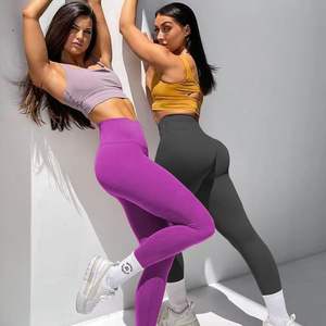 Mallas ajustadas para levantamiento de glúteos para mujer, mallas push up sin costuras para gimnasio, mallas deportivas para mujer, pantalones de Yoga, mallas de entrenamiento para trasero - Product Image 3
