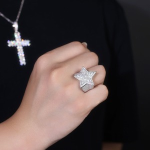 Good Quality Luxury Moissanite <b>Diamond</b> <b>Ring</b> Perfect for Fine Wedding Jewelry Collection Available at Factory Price - Product Image 3