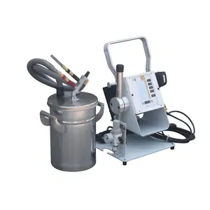 Manual Portable Mini Powder Coating Paint Electrostatic Spray Gun System Machinery