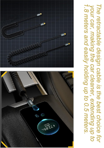 Câble USB-C spiralé 100W 20 Gbit/s 8K toutes fonctions, cordon OTG pour mise en miroir d'écran pour CarPlay/Dock/VR/Boîtier de <span class=keywords><strong>disque</strong></span> <span class=keywords><strong>dur</strong></span> - Product Image 5