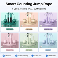 Corde à sauter intelligente de haute qualité, durable, avec compteur numérique, lestée par une grosse boule, en ABS, PVC, EVA, longueur 3M, personnalisable, pour fitness et usage domestique