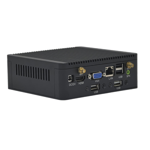 2025 elsky xách tay Mini PC nano1f với tản nhiệt lỗ Intel Alder lake-n N200 N95 I3-N305 DDR4-16G RAM M.2-SSD USB - Product Image 1