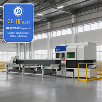Machine à découpe laser CNC automatique Aosheng, haute précision, pour la découpe en biseau de tôles métalliques de moyenne épaisseur