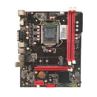 Placa Base para Computadora de Escritorio, Chipset H61, LGA1155, Micro-ATX, Doble Canal DDR3, 16GB, SATA, Compatible con OEM/ODM, Venta al Por Mayor