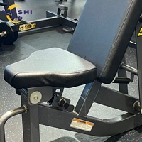 Banc multi-positions Kaishi HM-2009 avec cadre en acier inoxydable - Équipement de fitness commercial pour la musculation et les entraînements intenses