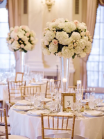 Nouveaux Centres de Table de Mariage en Fleurs Blanches, Boules de Fleurs Artificielles en Soie Rose Rouge