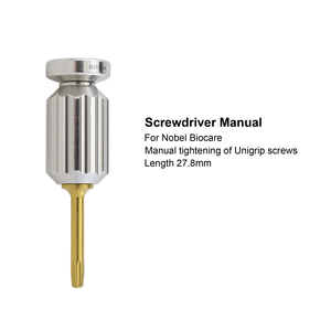 Adaptador de Llave Dinamométrica Manual para Implantes Dentales, Compatible con Llaves de Torsión Nobel, Destornilladores Nobel y Destornilladores UniGrip de Nobel <span class=keywords><strong>Biocare</strong></span> - Product Image 2