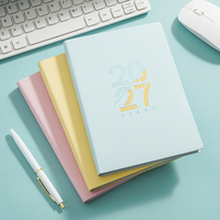 Agenda annuel GF 2027 en anglais, espagnol et portugais, une page par jour, journal de planification quotidienne pour l'auto-discipline