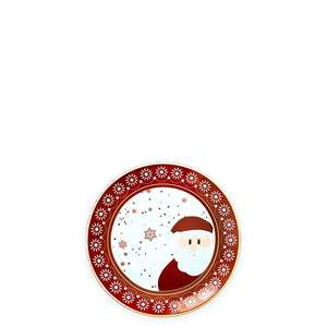 Juego de Vajilla de Porcelana China Navideña con Diseño de Alce Rojo y Papá Noel, Plato para Cenar para Fiestas Familiares y Decoraciones Navideñas - Product Image 5