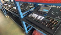 Console d'éclairage DMX Victory 5 avec Flight Case CODE V5, 2048 canaux, pour éclairage de scène de concert