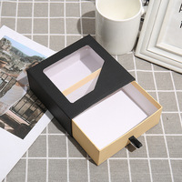 Scatola Regalo Personalizzata All'Ingrosso di Alta Qualità con Finestra in PVC, Scatola per Profumo a Forma di Libro, Confezione per Smalto e Olio per Unghie