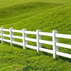 Clôture de paddock extérieur <span class=keywords><strong>en</strong></span> vinyle PVC pour chevaux, écran de protection, grillage de ferme, barrière de ranch – Offre spéciale - Product Image 1