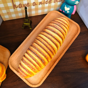 Jouet alimentaire de simulation : Pain et gâteau anti-stress à presser et pincer en PU, accessoire photo - Product Image 6
