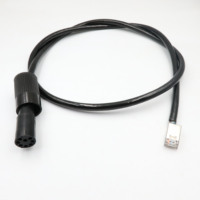 Connecteur étanche Ethernet 12 cœurs compatible Subconn pour la transmission de signal en haute mer