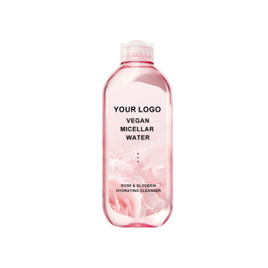 OEM vegano <span class=keywords><strong>agua</strong></span> <span class=keywords><strong>micelar</strong></span> suave rosa y glicerina hidratante limpiador suave desmaquillante <span class=keywords><strong>para</strong></span> todo tipo de <span class=keywords><strong>piel</strong></span> uso en la cara - Product Image 1