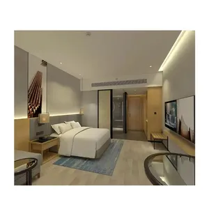 Factory Direct Supply Cheap Modern Luxury Home Furniture Wood Bedroom for Hotel