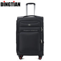 Produits en gros Sac à dos en nylon à roulettes Ensembles bagages Sac de randonnée de 3 pièces Sac à dos extra large avec chariot