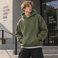 Sweat à capuche oversize personnalisé en mélange polyester-coton 500 GSM, imprimé, écologique, coupe ample, pour homme, idéal pour l'hiver