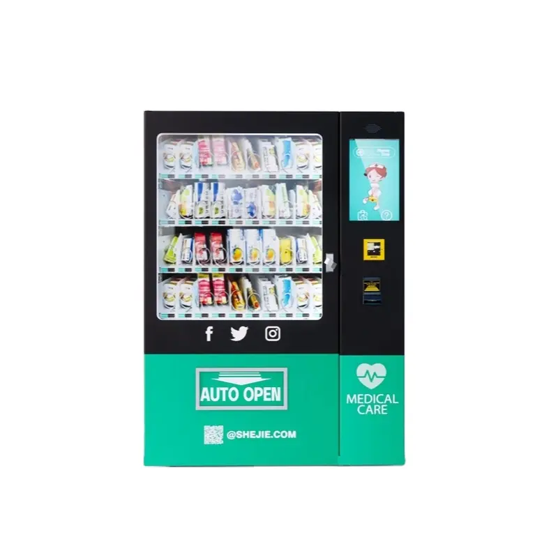 24/7 Apotheke Medizin Verkaufs automat automatischer Medizin automat Krankenhaus Medikamente Erste Hilfe medizinischer Verkaufs automat