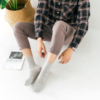 Affaires formelles couleurs classiques tissu doux Absorption de la sueur coton polyester chaussettes