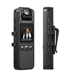 Mini Cámara Portátil HD 1296P, Cámara Corporal con Rotación de Lente de 180 Grados, Visión Nocturna IR, Grabadora de Video y Audio para Seguridad - Product Image 6