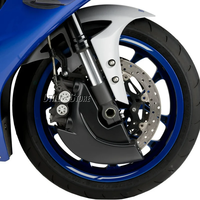 Nouveau disque de frein refroidisseur conduit d'air couvercle latéral ABS noir moto pour YZF R1 YZF-R1 2020 2021 2022 2023 2024