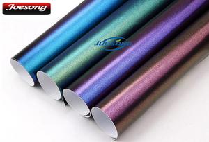 ฟิล์มไวนิลเปลี่ยนสีรถยนต์ PVC แบบเปลี่ยนสีได้สดใส ปกป้องและตกแต่งในหนึ่งเดียว ฟิล์มไวนิลเปลี่ยนสีแบบกลิตเตอร์ขายดีที่สุดในตลาดโลก - Product Image 3