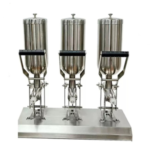 Rellenador Manual de Churros de 5L, Acero Inoxidable 304, Inyector Manual Comercial de Crema y Mermelada para Churros, Croissants, Pasteles, Donas - Product Image 3