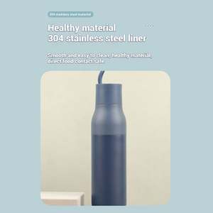 Botella Aislada de Acero Inoxidable 304, Termo Portátil de Boca Pequeña para Deportes - Product Image 3