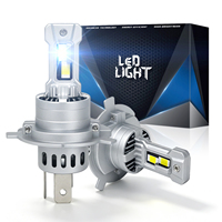 Phare LED H4 60W pour tricycle électrique, tricycle de passagers, 12V, ampoule de phare super lumineuse, remplacement d'halogène