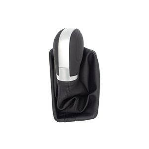 Poignée de levier de vitesses en cuir pour Volkswagen Golf 7, automatique, anti-poussière, noir mat, électro-plaqué, accessoire intérieur - Product Image 3