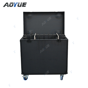Boîte de rangement pour câbles de scène, Flight Case, Doublure antichoc, Séparateurs amovibles, Empilable avec roulettes, EOM/ODM - Product Image 3