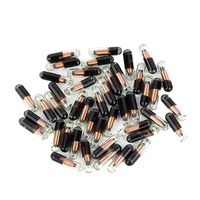 Microchip RFID FDX-B 134,2 kHz ISO11784/11785 injectable en verre implantable pour l'identification des animaux et le suivi des poissons, des animaux domestiques et de la faune sauvage - Étiquette en verre