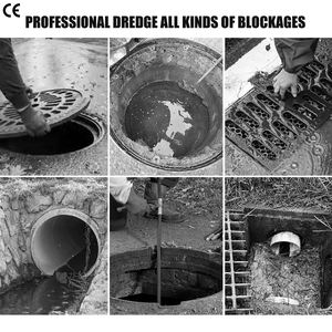 Proveedor de fábrica, equipo de <span class=keywords><strong>limpieza</strong></span> eléctrico a medida, máquina de <span class=keywords><strong>limpieza</strong></span> de tuberías de drenaje, <span class=keywords><strong>limpieza</strong></span> de drenaje de 50-200mm - Product Image 5