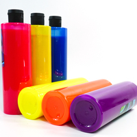 Peinture corporelle phosphorescente en promotion – Maquillage fluorescent lumineux à base d'eau, couleur néon UV pour fêtes néon et peinture faciale