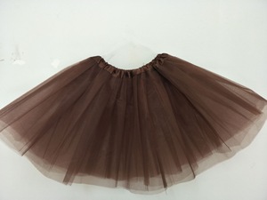 Jupe Tutu Adulte Femme Style Années 80 Vintage, Jupe de <span class=keywords><strong>Danse</strong></span> Ballet Superposée Courte Mini, Jupon Vintage en Tulle Superposé pour Ballet - Product Image 2