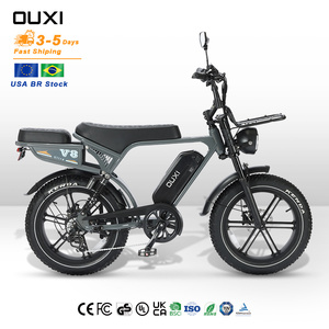OUXI V8 brésil entrepôt fatbike 250W 500W 750W 1000W vélo électrique vélo 20x4.0 électrique gros pneu pneu Cycle électrique - Product Image 1