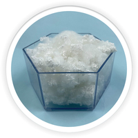 Remplissage de fibre de polyester siliconé, tissu de remplissage creux, HCS vierges