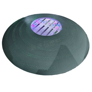 Nuevo Banco de Disco de Hormigón Translúcido Magic Stone para Exteriores, Ingeniería Paisajística, Hecho a Medida, Material UHPC de Alto Rendimiento - Product Image 4