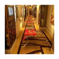 Tapis Wilton personnalisé avec tapis durable et rembourrage à motifs visibles pour tapis de cinéma