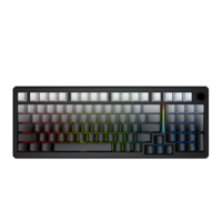 Clavier mécanique de bureau SK99W, 98 touches, échangeables à chaud, sans fil, trois modes, RGB, pour jeux, OEM ODM, interface Type-C