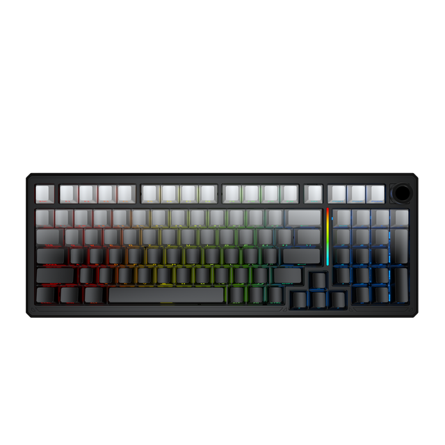 SK99W New Desktop Mechanical Keyboard 98 Keys Hot Swappable Tri-Mode Wireless RGB Gaming OEM ODM Type-C Interface