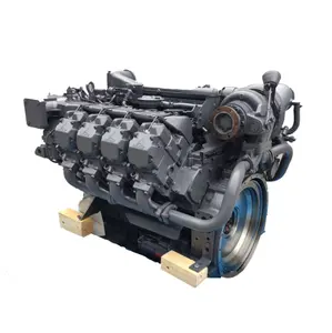 Penjualan langsung dari pabrik Deuzt 323kw 2100rpm mesin Diesel TBD234 V8 untuk pertanian