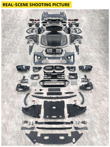 Nuovo Kit Carrozzeria per <span class=keywords><strong>BMW</strong></span> <span class=keywords><strong>X6</strong></span> <span class=keywords><strong>E71</strong></span> 2006-2013 - Aggiornamento a G06 LCI X6M F96: Paraurti Anteriore, Griglia Centrale, Parafango, Minigonne Laterali, Fanali Posteriori - Product Image 2