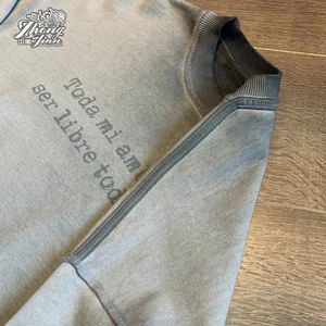 Offre Spéciale de singe lavé à l'acide t-shirts personnalisés imprimés dogital pour hommes - Product Image 6